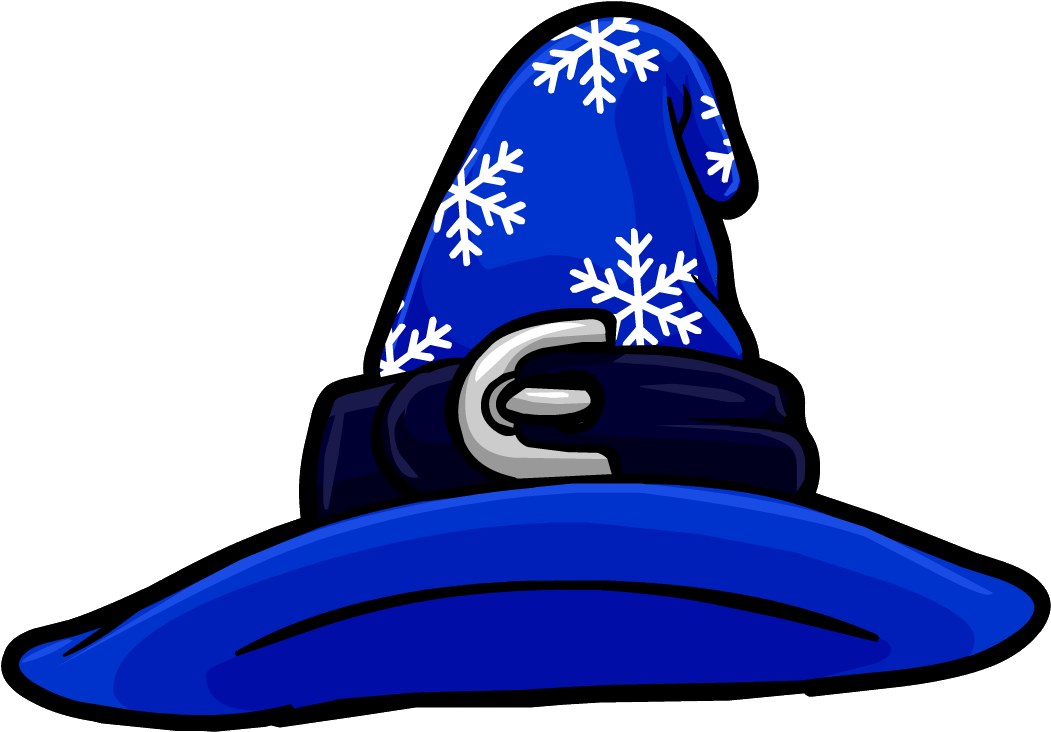 Club Penguin Wiki - Club Penguin Wizard Hat (1081x755), Png Download
