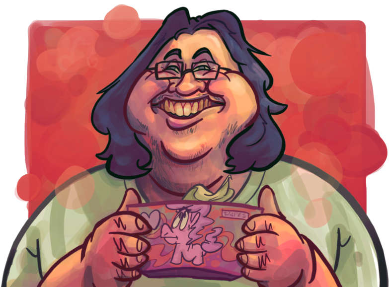 Tr-b, Brony, Brony Of Happiness, Fat, Glasses, Neckbeard, - Brony Neckbeard (800x590), Png Download