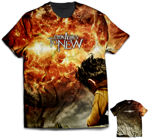 Man Bun News Followed - Ashes To New: Day One Cd (480x480), Png Download