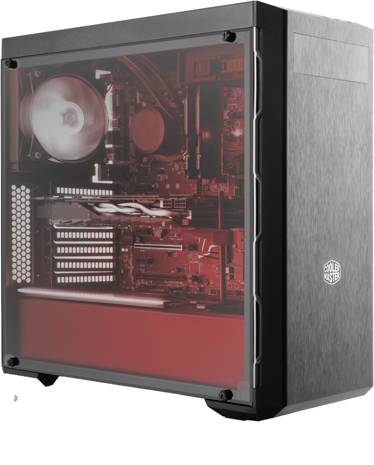 Cooler Master Masterbox Lite 5 - Zwart | Mcw-l5s3-kann-01 (1000x1000), Png Download