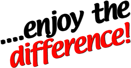 Enjoy The Difference (696x280), Png Download