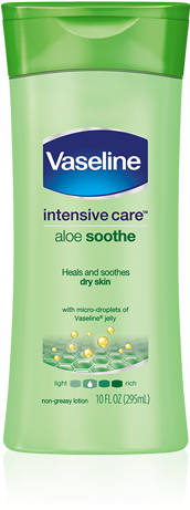 Vaseline Intensive Care Advanced Repair Unscented Body - Vaseline Intensive Care Aloe Soothe (400x470), Png Download