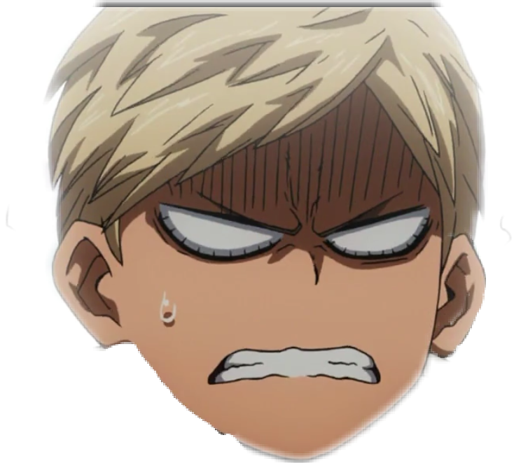 Bakugou Katsukibakugou Bnha Bokunoheroacademia - My Hero Academia Bakugou Hair Cut (734x662), Png Download
