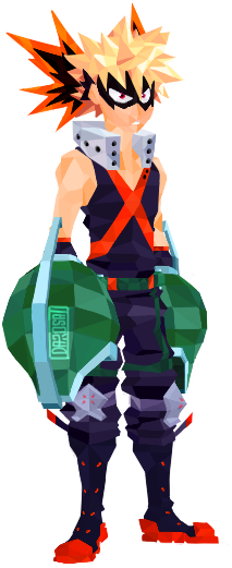 Boku No Hero Academia My Hero Academia Katsuki Bakugou - Twitter (530x600), Png Download
