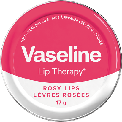 Liptin Rosy 17g Normal - Vaseline Lip Balm Tin (470x470), Png Download