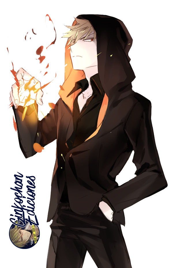 My Hero Academia Fanart Bakugou (600x930), Png Download