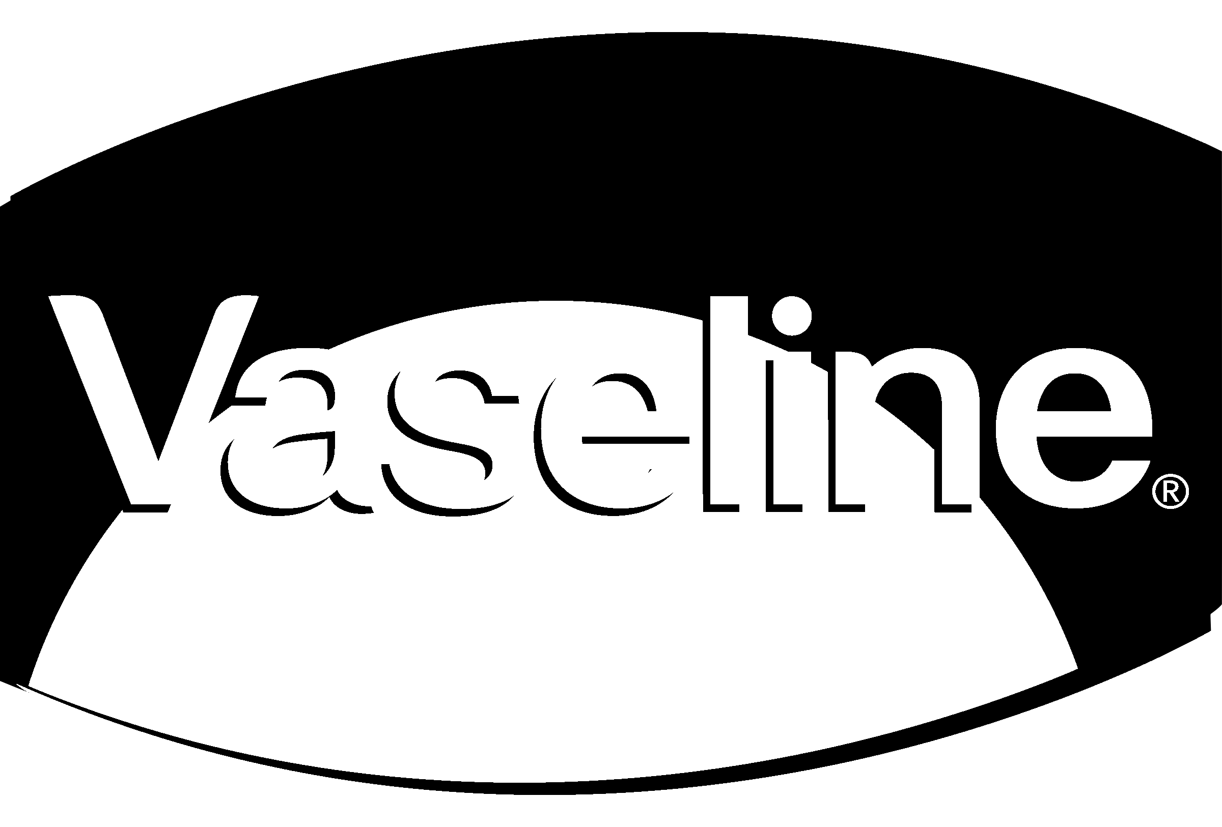 Vaseline Logo Black And White - Vaseline (2400x1625), Png Download