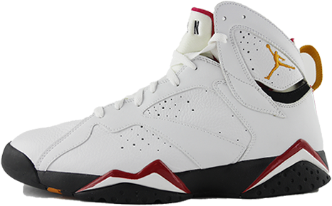 Air Jordan 7 "cardinal" - Jordan Retro 7 (600x401), Png Download