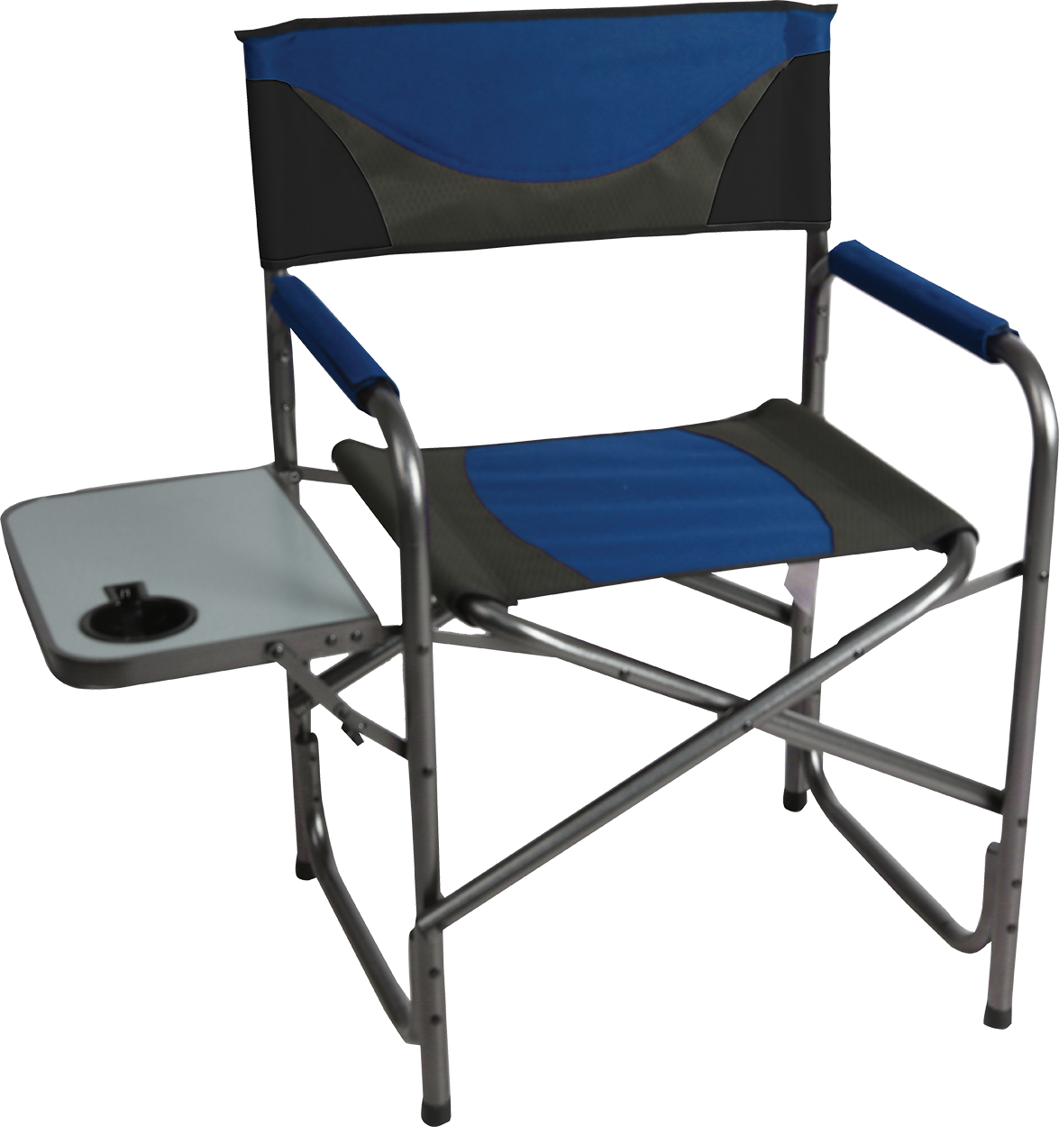 Westfield Outdoors Director Chair W/side Table - Timber Ridge Aluminum Portable Director's Folding Chair (1175x1250), Png Download