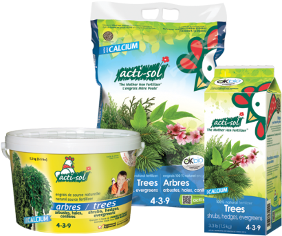 Trees, Shrubs, Hedges And Evergreens Organic Fertilizer - Hen Fertilizer Img Png (415x350), Png Download