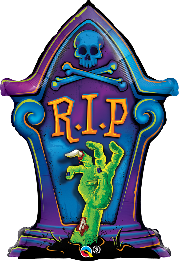 Download Qualatex Halloween 36 Inch Supershape Balloon - Rip - Full ...