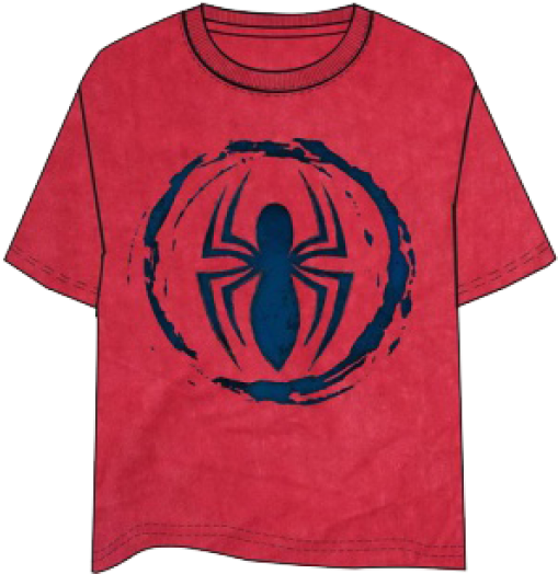 Spiderman Logo Red T-shirt - Spider-man Spider Logo Tote Bag, Natural (600x600), Png Download