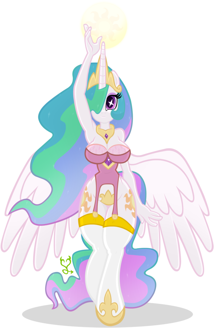 Praise The Sun Wicked At Heart Pinterest Wicked Mlp - Princess Celestia (722x1105), Png Download