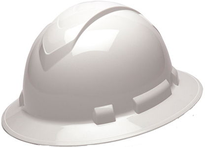 Pyramex Ridgeline Full Brim Hard Hat - Portwest Full Brim (500x500), Png Download