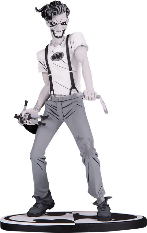Batman The Merciless Took A Whole New Meaning Of Dark - Batman Black And White Statue 2019 (480x759), Png Download