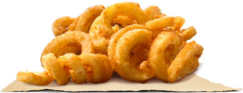 Curly Fries - Curly Fries Burger King (500x400), Png Download