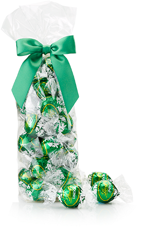Image For Mint Lindor Truffles 28-pc Bag From Lindtusa - Mint Lindt Balls Uk (450x450), Png Download