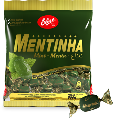 Mint Hard Candy - Erlan (367x385), Png Download