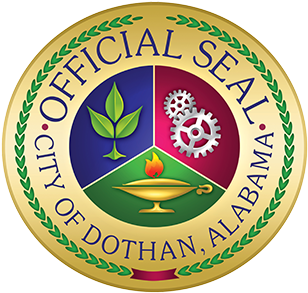 City Of Dothan Official Seal - Noteworthy Ns-386 Traditional Family Name Custom Snap (732x385), Png Download