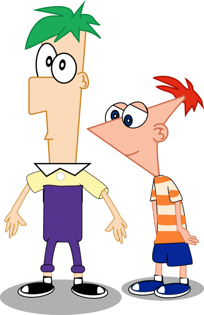 Phineas And Ferb Png Background Image - Phineas And Ferb Png (664x1024), Png Download