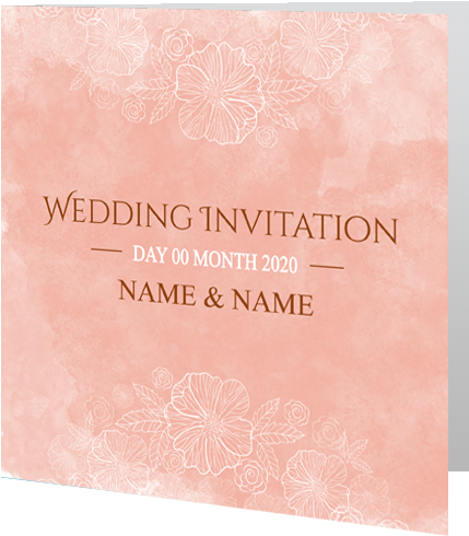 Wedding Invites - Day - Wedding (500x500), Png Download