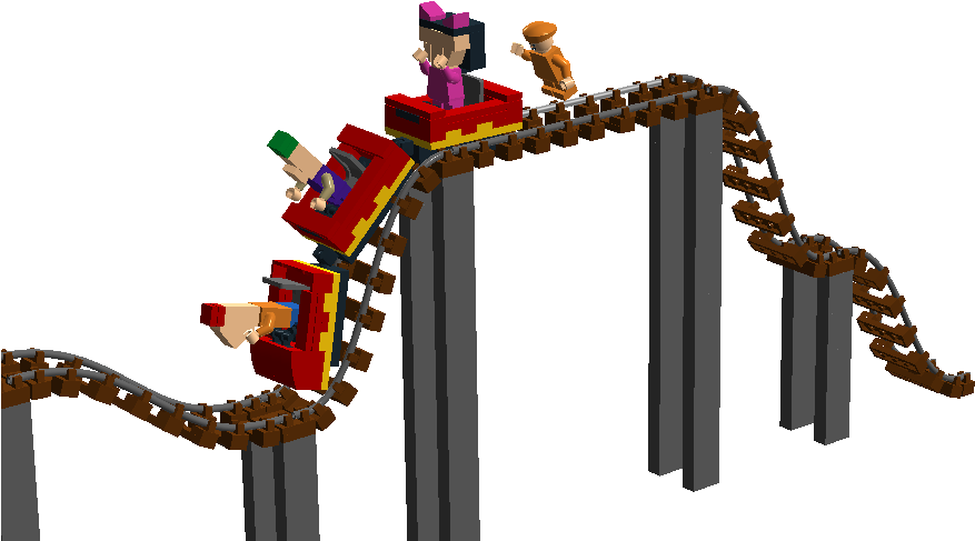 Phineas And Ferb The Rollercoaster - Phineas And Ferb Rollercoaster (1126x601), Png Download