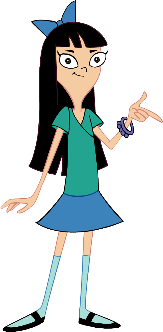 Picture, Pictures, Stacy, Television, Phineas And Ferb - Phineas Y Ferb Personajes (605x1086), Png Download