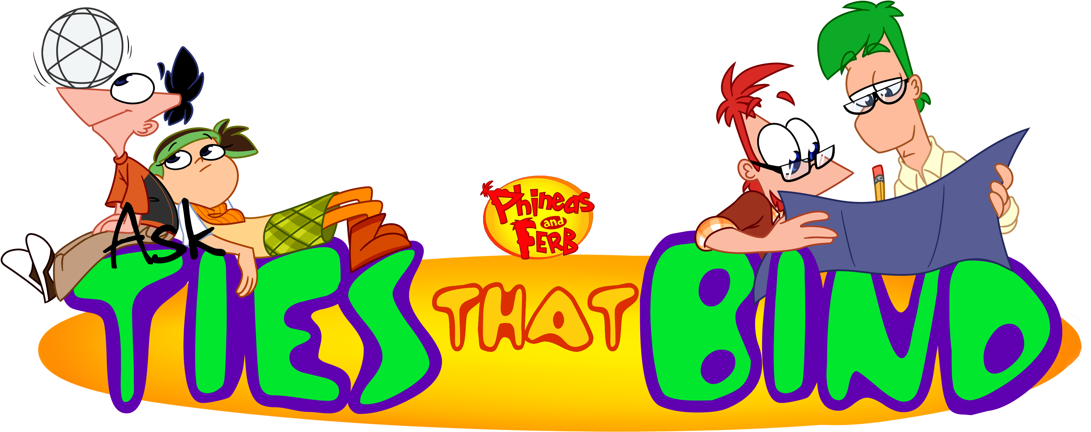 Phineas And Ferb (3672x1656), Png Download