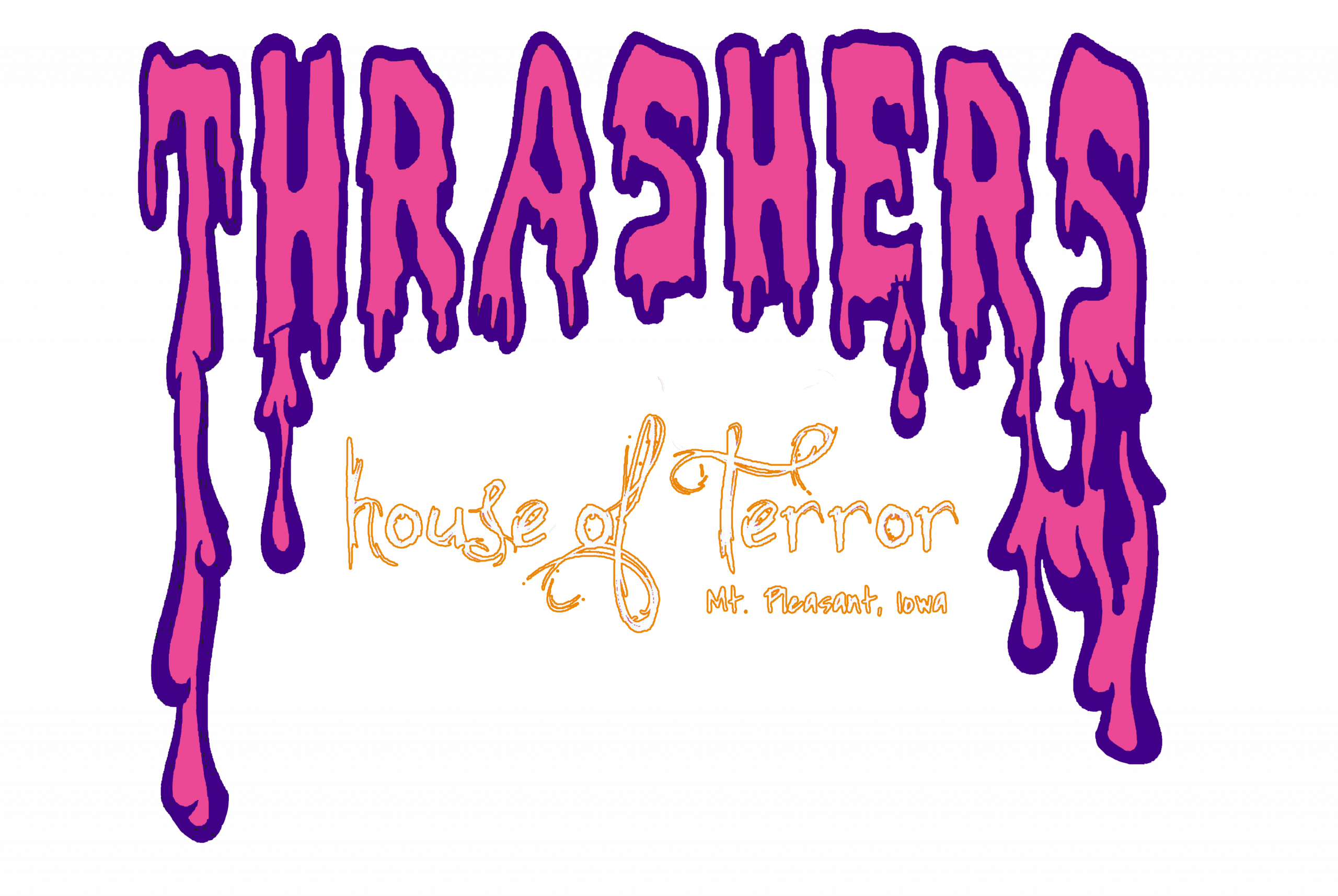 Join The New Mix - Thrasher Logo (2560x1715), Png Download