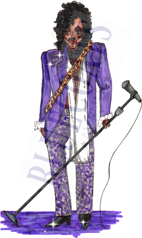 Prince Purple Rain - Prince (285x490), Png Download
