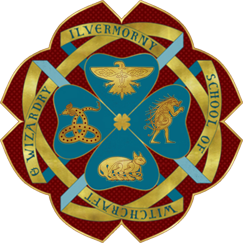 Ilvermorny School Of Witchcraft And Wizardry - Ilvermorny School Logo (810x809), Png Download