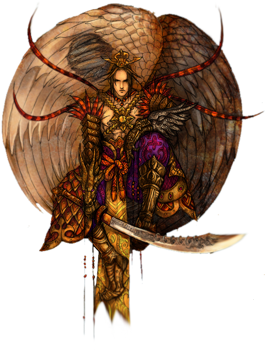 Slaanesh, Also Known As The Dark Prince, The Prince - Mythology (600x750), Png Download