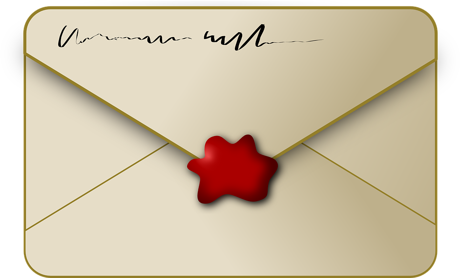 Envelope - Sealed Envelope Clipart (960x582), Png Download