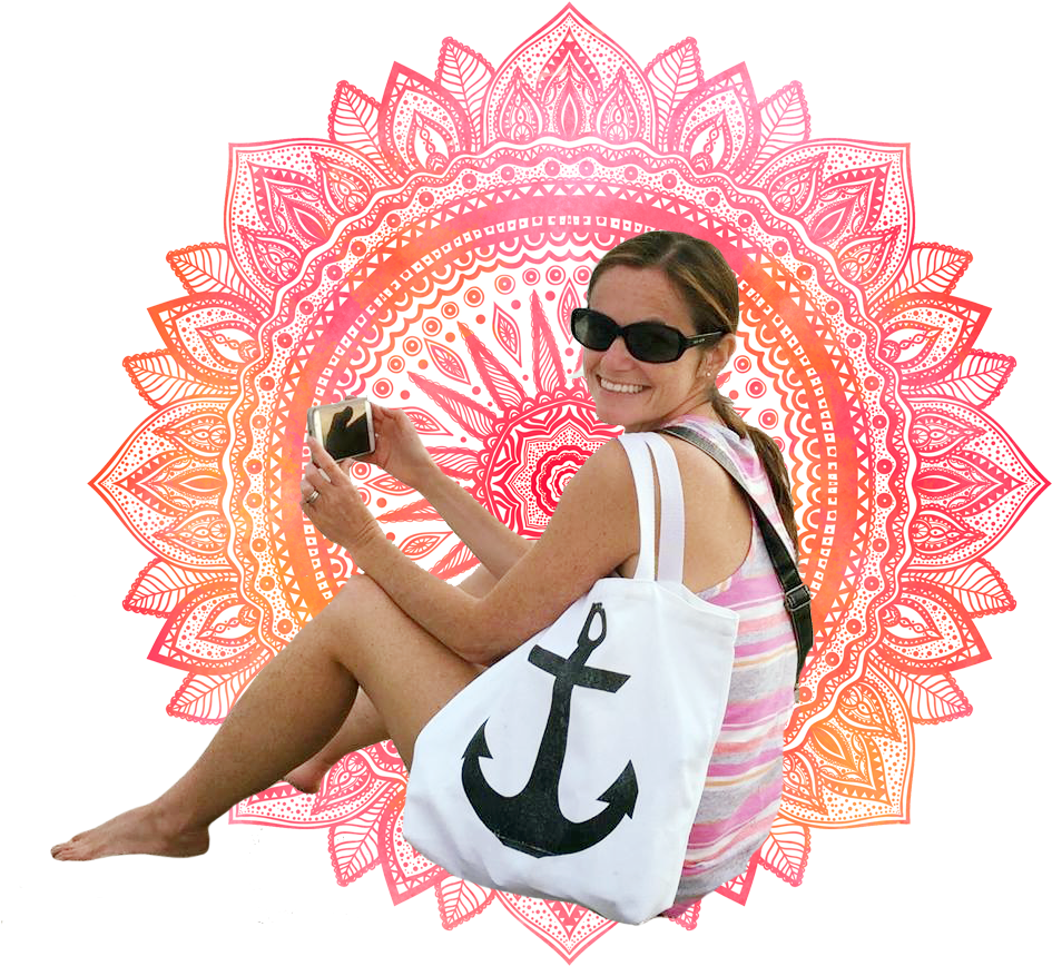 Sunglass Seen™ - Pink Mandalas (960x960), Png Download
