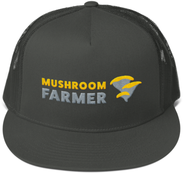 Mushroom Farmer Hat - Batting Station-mesh Back Snapback Hat (394x394), Png Download
