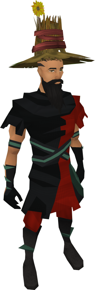 Modified Farmer's Hat - Farmer Hat Runescape (304x930), Png Download