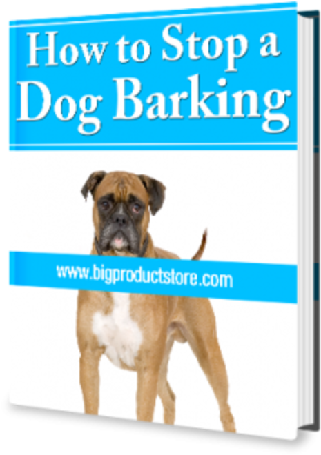 How To Stop A Dog Barking Ebook - Stop Dog Barking (500x685), Png Download