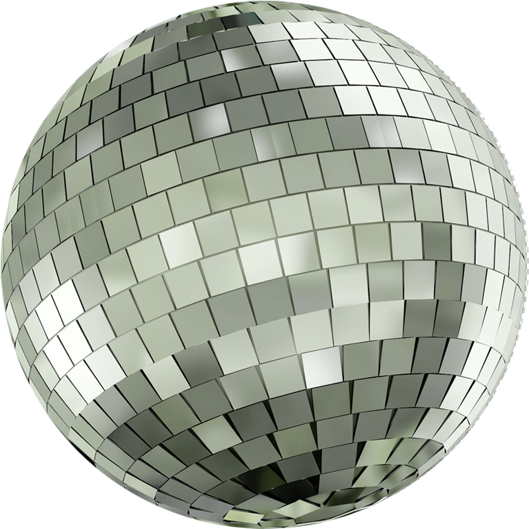 Mirror Ball Render - Render Music Dj (935x853), Png Download