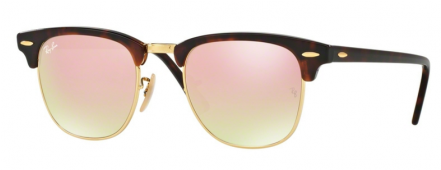 Ray-ban Clubmaster Rb3016 - Ray-ban Rb3016 990/7o (51/21) (440x400), Png Download