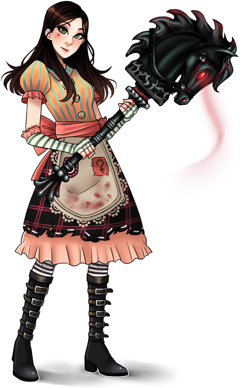 Madness Returns By Hyeoii On Deviantart Alice Liddell, - Girl (780x1250), Png Download