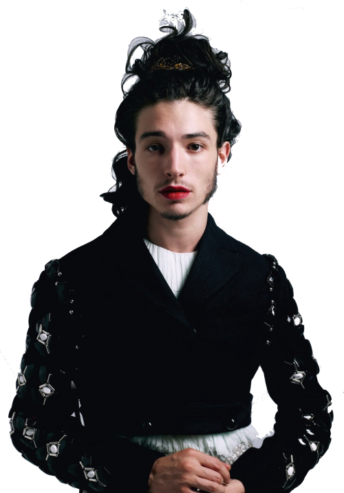 New Flash - Ezra Miller Png (500x716), Png Download