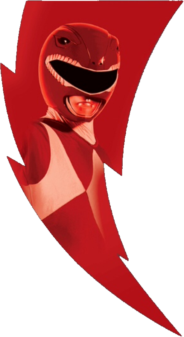 Mighty Morphin Red Ranger Icon - Mighty Morphin Red Ranger Cartoon (640x1136), Png Download