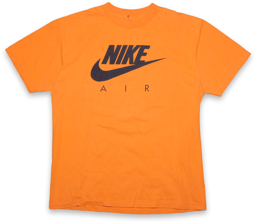 Nike Air Classic Logo T-shirt Orange - Nike (900x900), Png Download