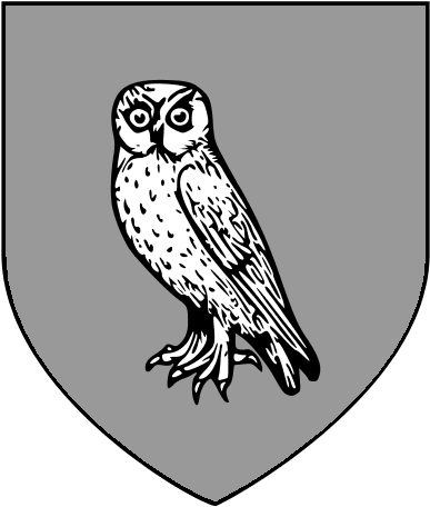 Coat Of Arms Owl (400x535), Png Download