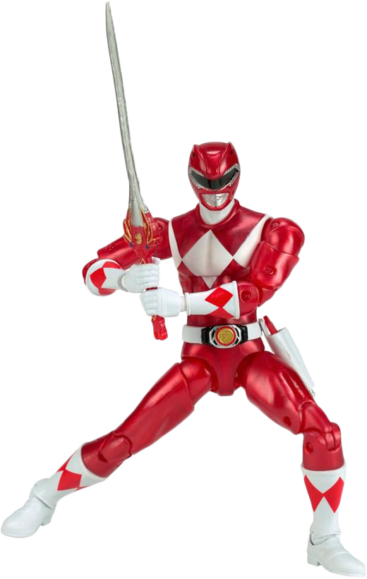 Download Legacy Mmpr Red Ranger Metallic Power Rangers Power Ranger