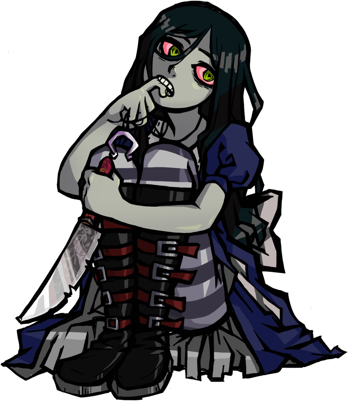 Madness Returns - Cartoon (1280x1812), Png Download