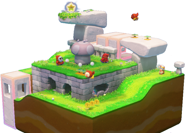 Captain Toad: Treasure Tracker (826x594), Png Download