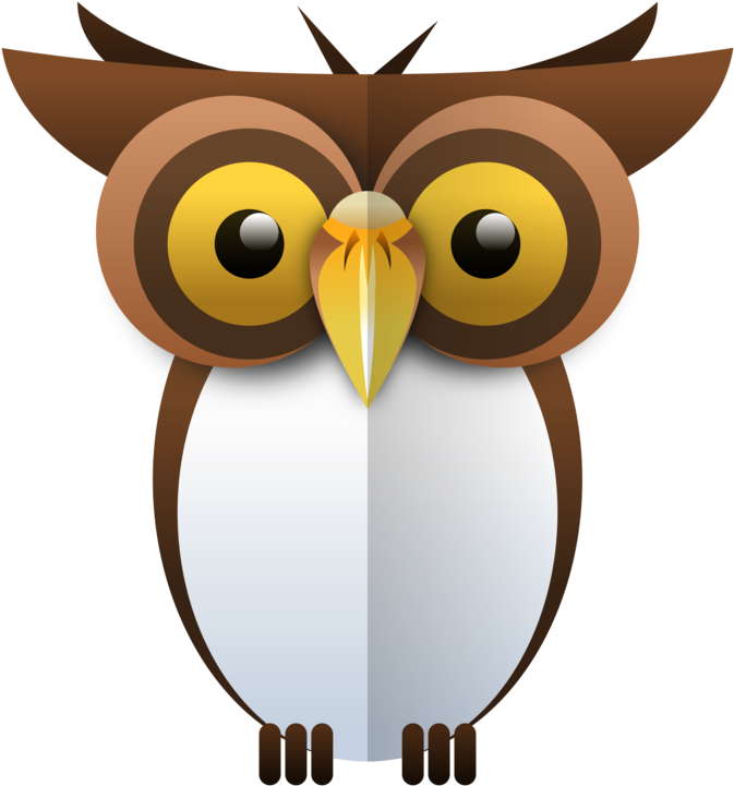 Black And White Owl Download Tag Drawing - Owl Png (702x750), Png Download