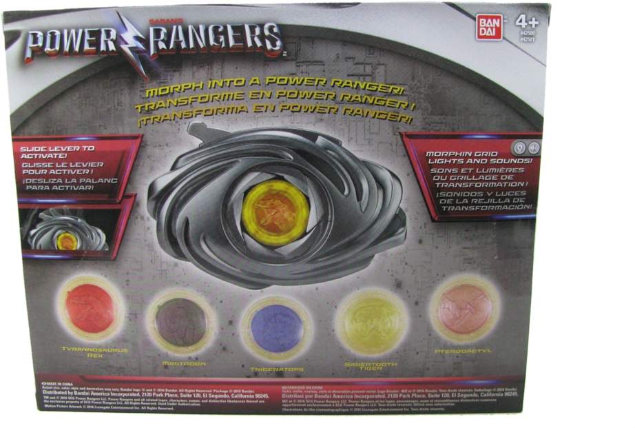 968c7-img - Power Rangers - Power Morpher (with Power Coins) (1000x750), Png Download