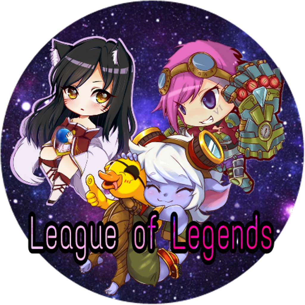 Tristana Vi Leagueoflegends Lol Ahri Ahri, Vi & Tristan (1024x1024), Png Download